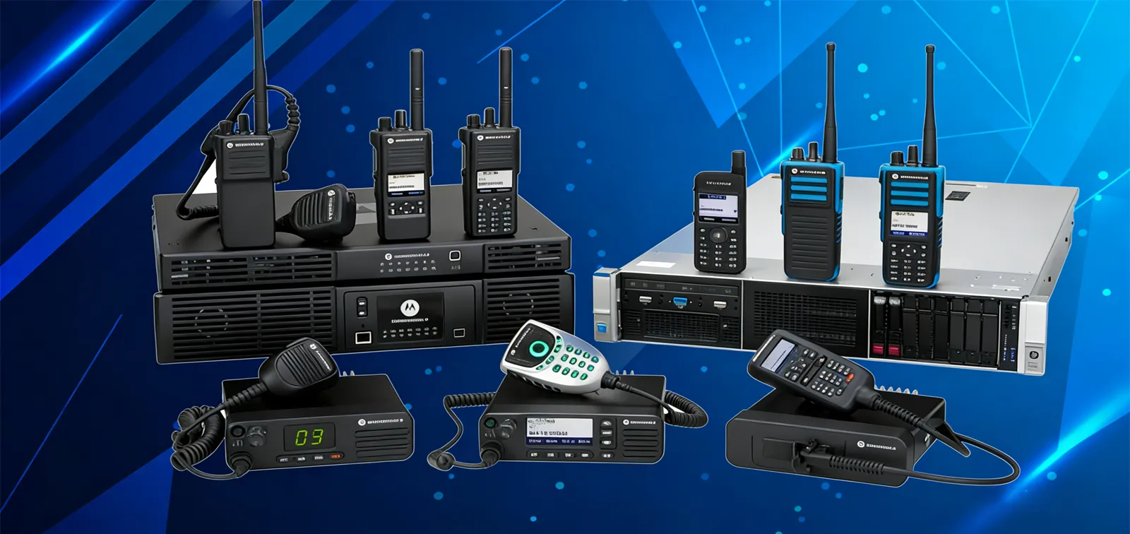 Equipment from different manufacturers