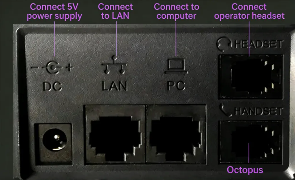 Alimentación PoE para teléfono IP (puertos de energía y LAN) Alimentación PoE para teléfono IP (puertos de energía y LAN)