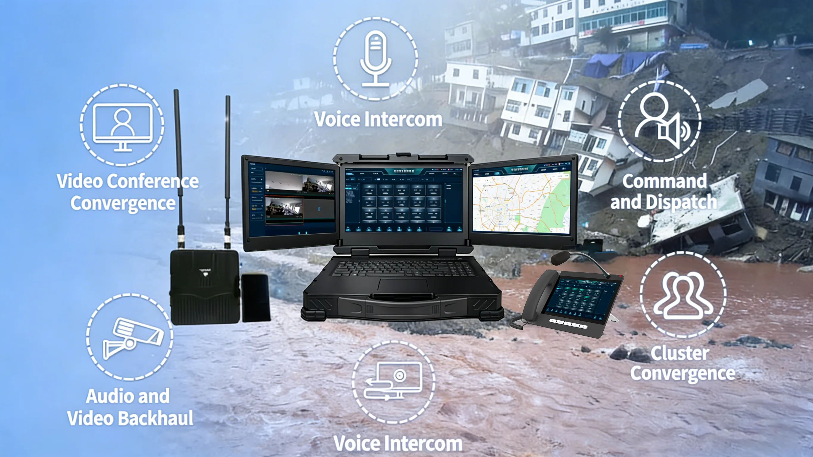 Cajas de mando de emergencia en sitio: Soluciones de comunicación y mando fiable