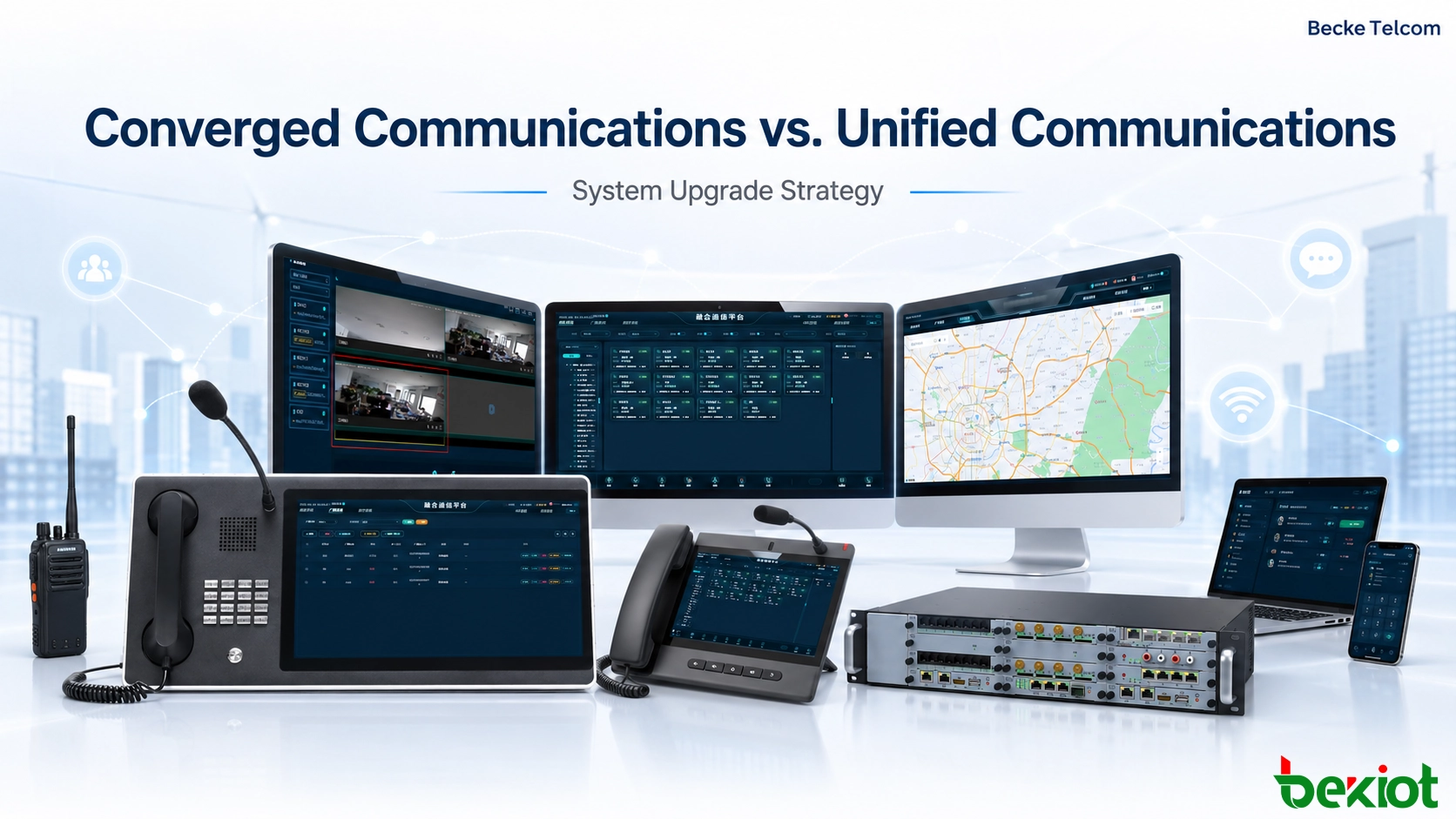 Comunicaciones convergentes vs. comunicaciones unificadas: diferencias y estrategia de actualización del sistema