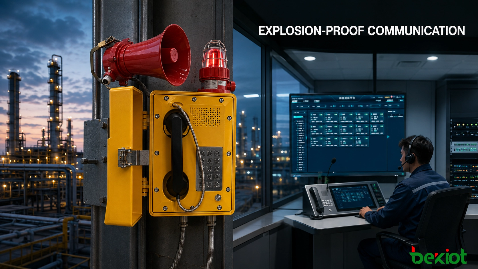 Cómo integrar teléfonos a prueba de explosiones con Comunica